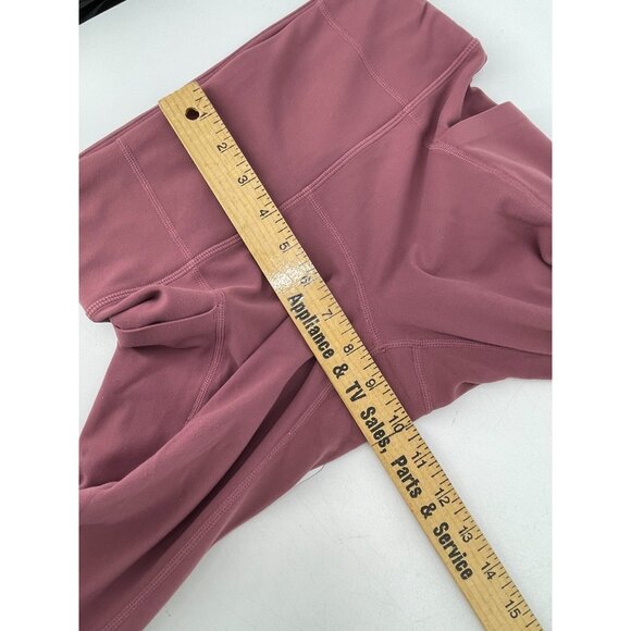 Athleta Women's Pink Pull On Cropped Stretch Activewear Leggings Size XS - Picture 15 of 16